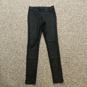 Express pleather leggings